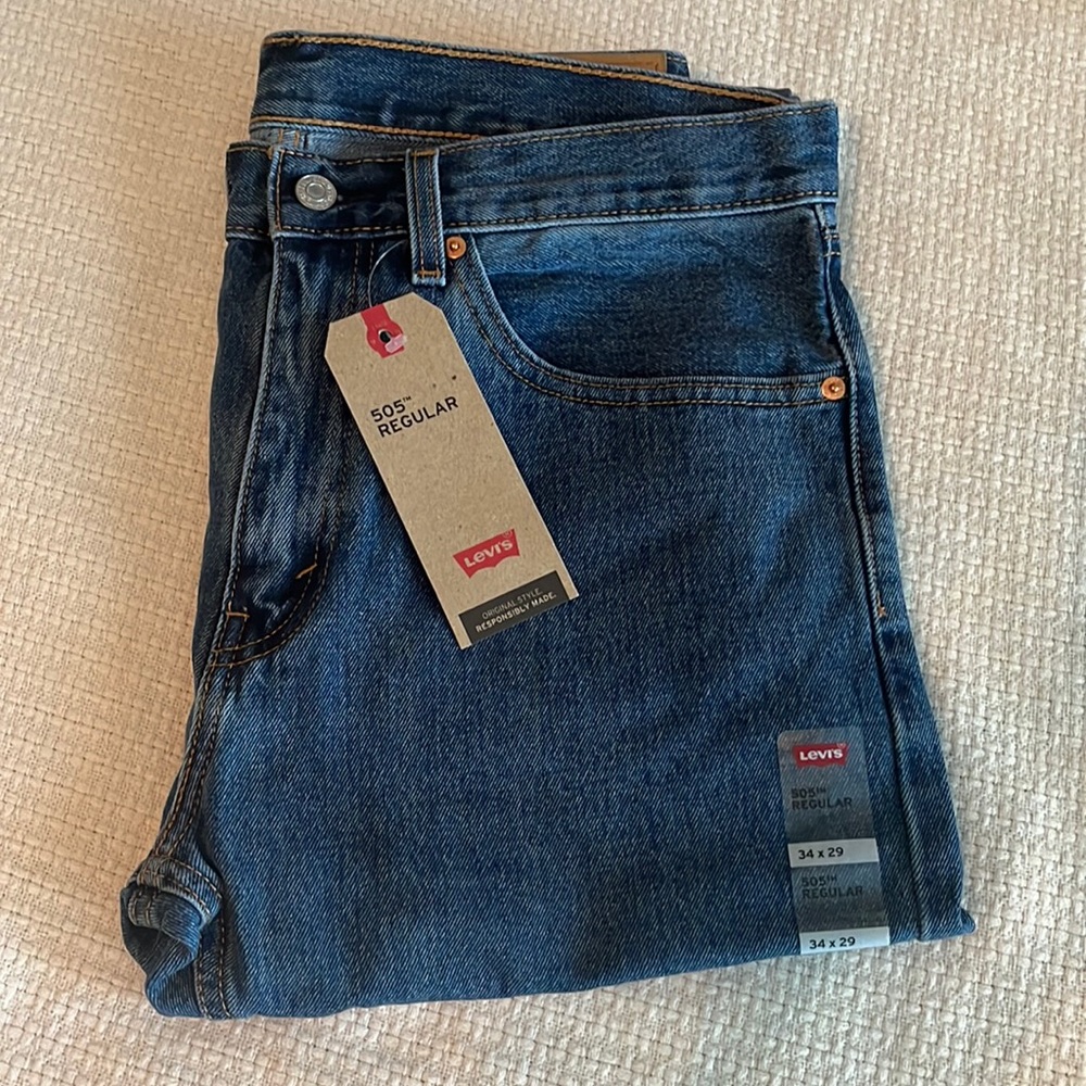 Men’s Levi 505 Regular Jeans